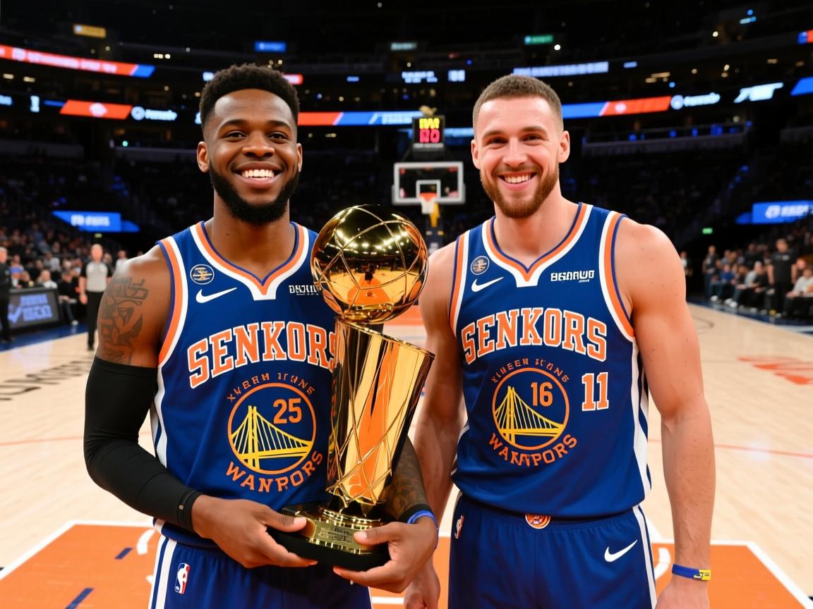 尼克斯冠军！布伦森25+8唐斯16+11，勇士旧将拉胯，文班全队最低的简单介绍