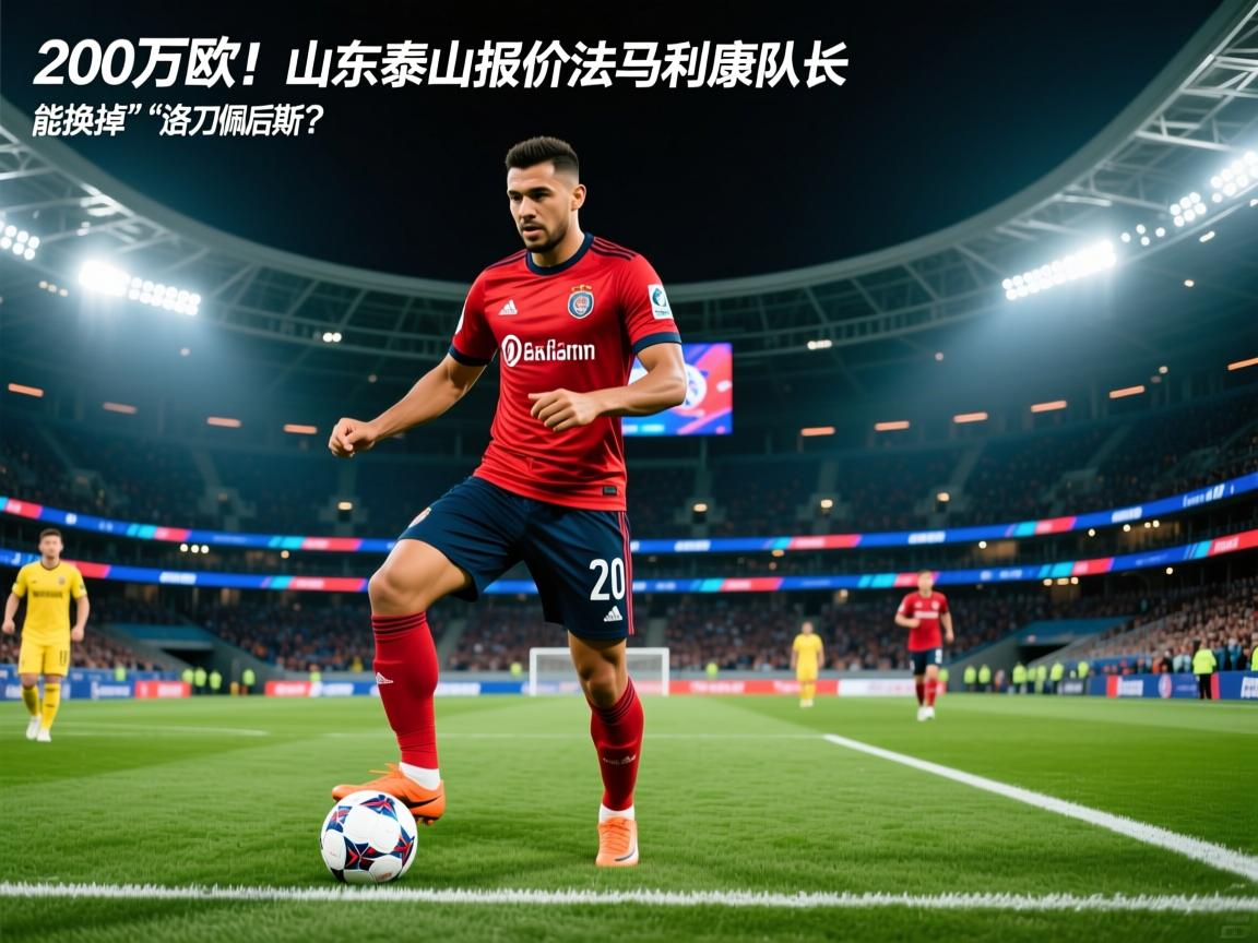 200万欧！山东泰山报价法马利康队长，能换掉“递刀后卫”洛佩斯？