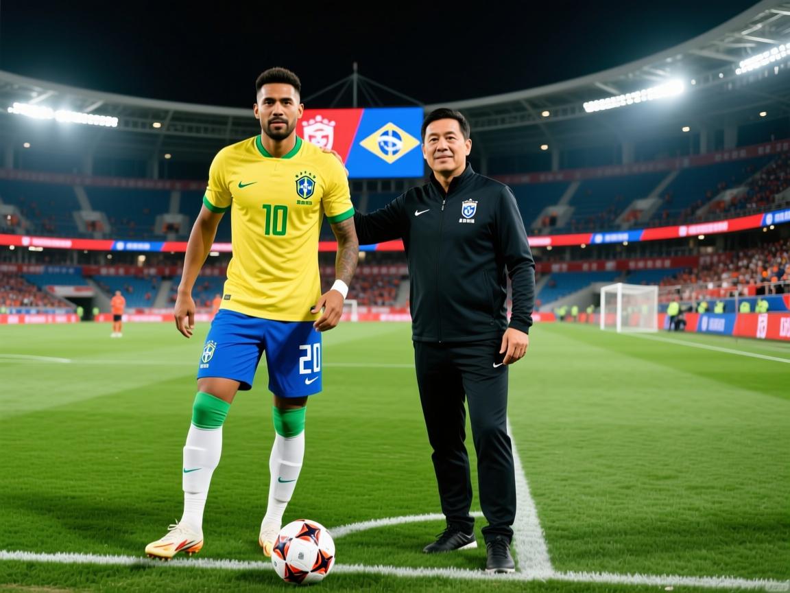 转会大战一触即发！山东泰山争巴西中卫，李霄鹏率队冲超引期待